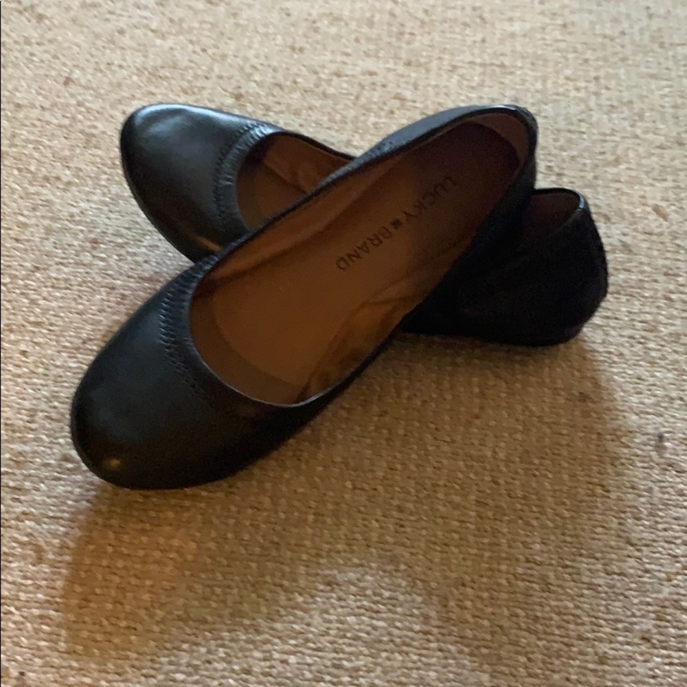 Black Matte Ballet Flats